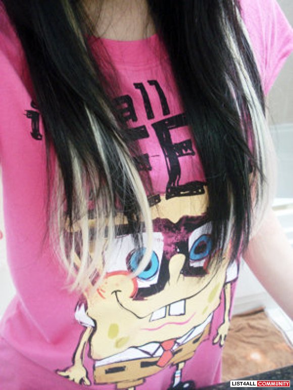 spongebob shirt pink