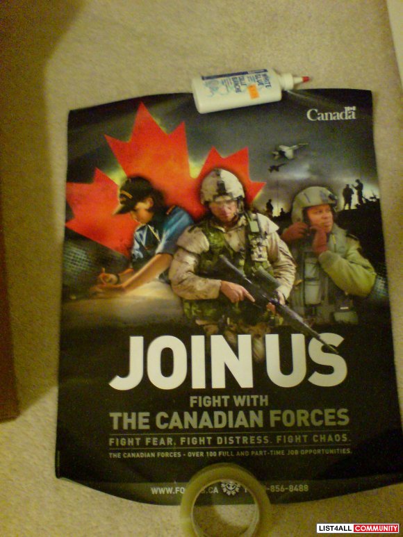 Canadian Army Poster