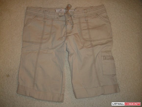 hollister cargo pants mens