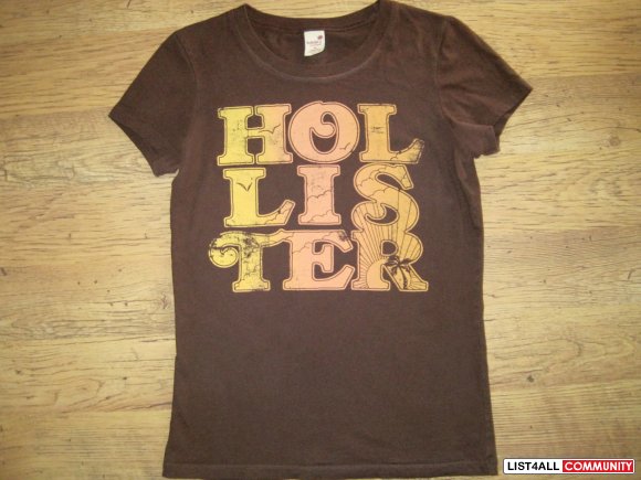 ladies hollister t shirts uk