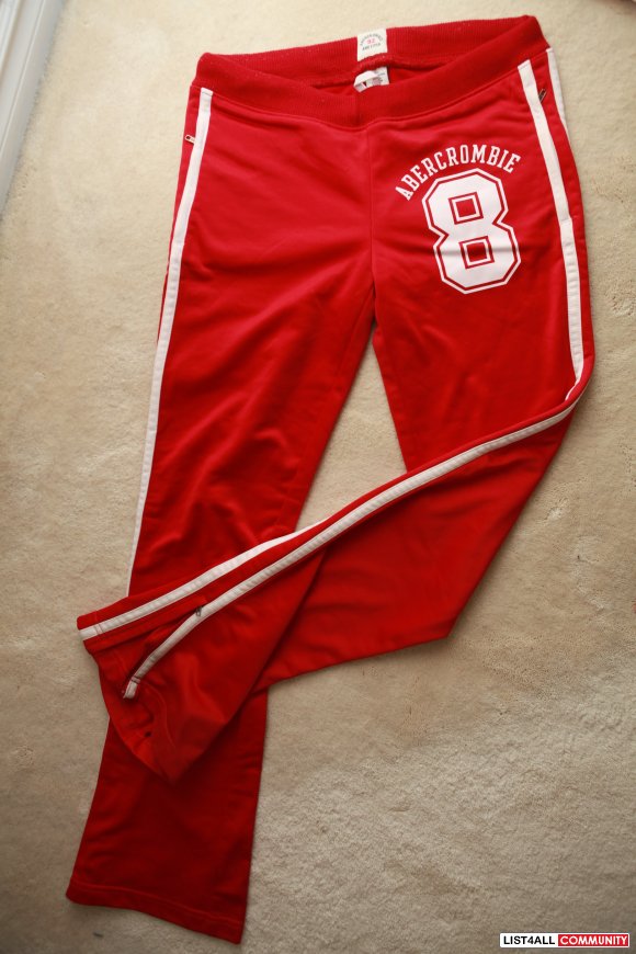 abercrombie traveler track pants