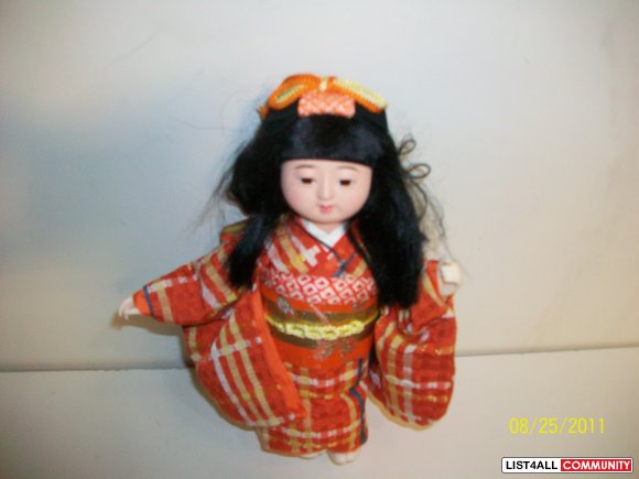 japanese doll growing hair