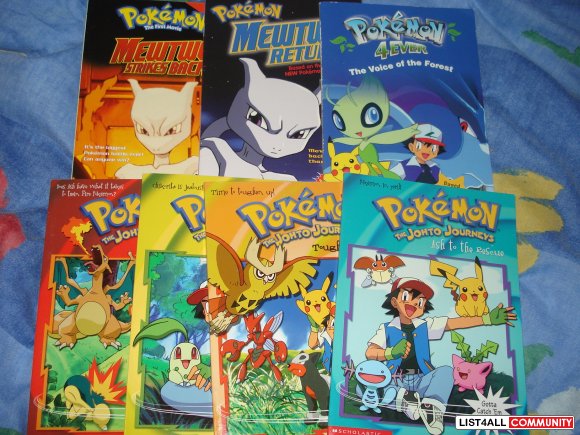 MEWTWO RETURNS. POKEMON SERIES - 8 books