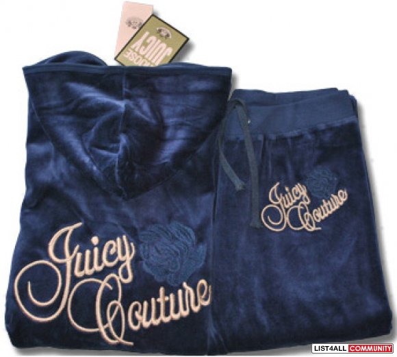 juicy couture navy bottoms