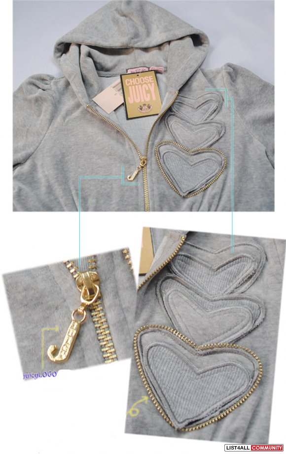 grey velour juicy couture tracksuit