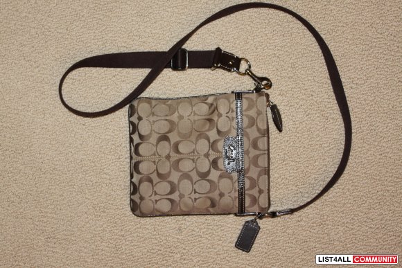 coach side bag