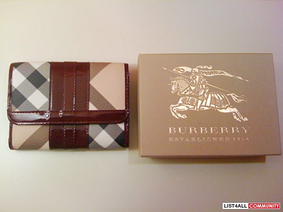 burberry wallet box