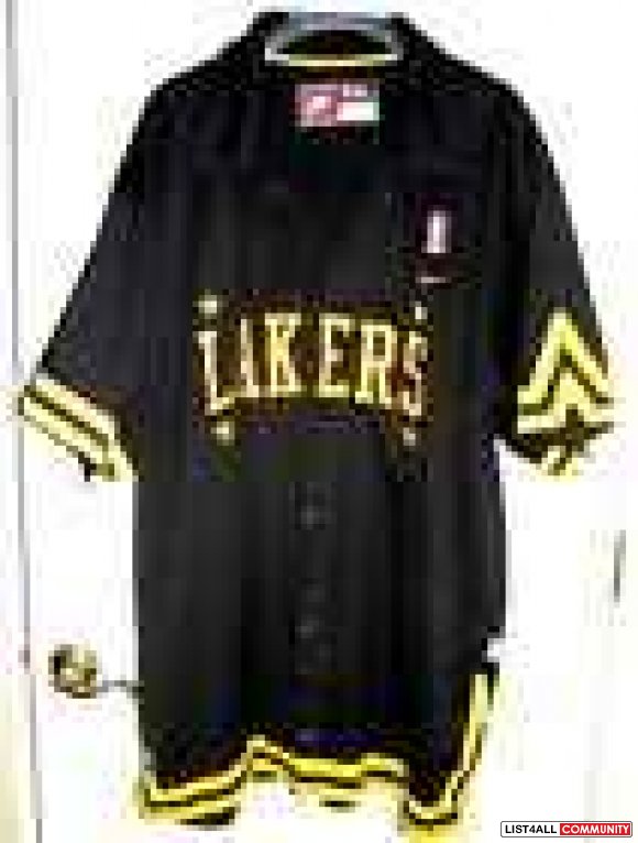 laker jersey black and gold