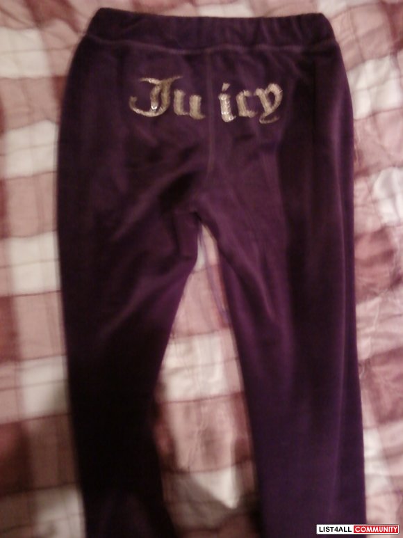 low rise juicy couture pants