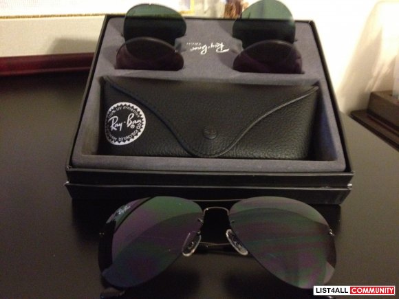 flip out ray ban aviator