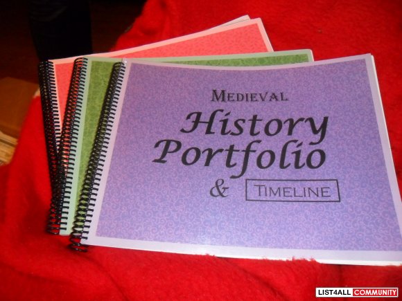 history portfolio modern timeline own list4all