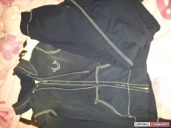 true religion tracksuit navy