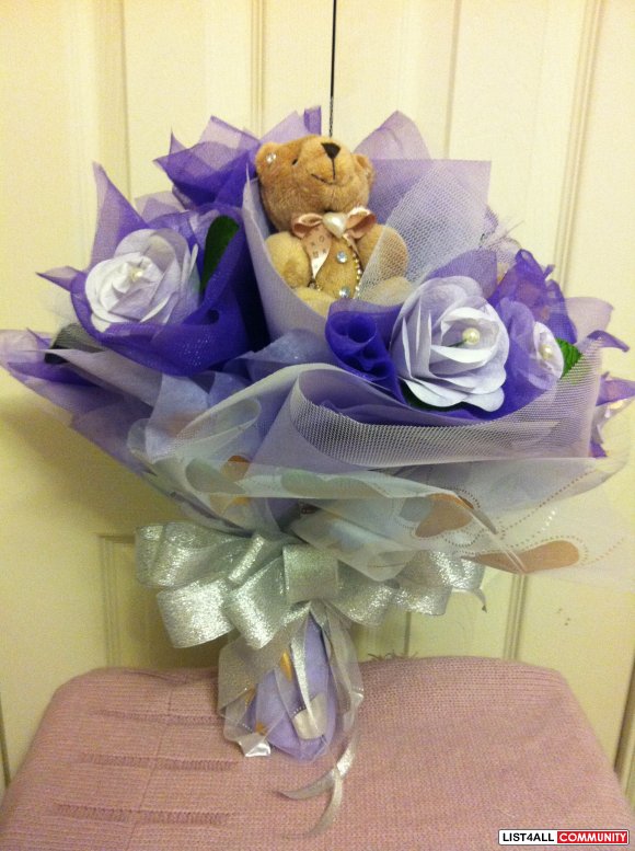 teddy bear bouquet