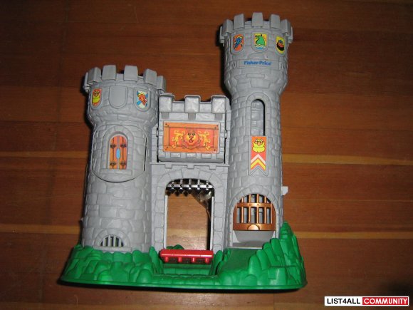 Fisher price great adventures castle playset