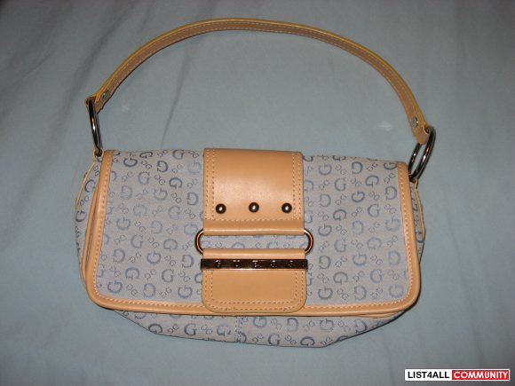 guess monogram handbag